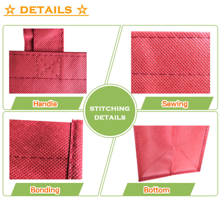 Non Woven Bag for Food Packaging and Eco-Friendly Material