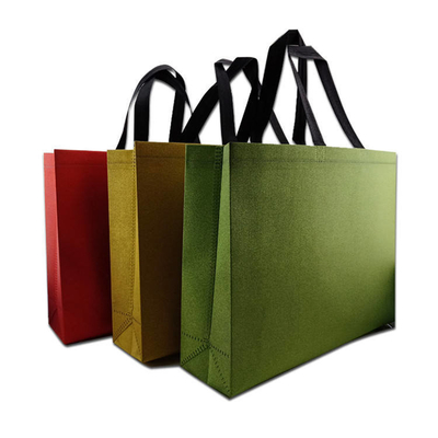 Die cut style Reusable Waterproof PP Woven Laminated Shopping Tote Bags with Custom Logos