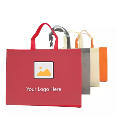 Eco-Friendly Printed PP Non Woven Supermarket Bags for Exhibitions