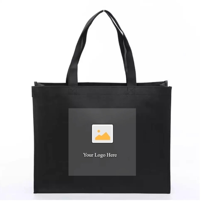 Customized Non Woven Reusable Tote Shopping Bag with Logo Portable Carrier