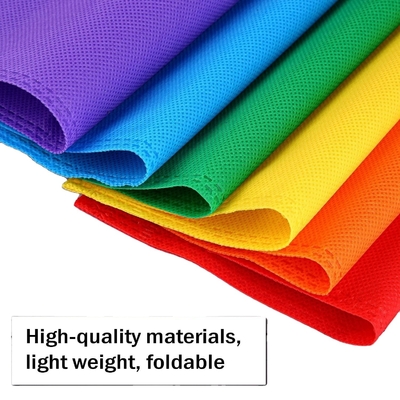Portable Non Woven Recyclable Shopping Tote Bags Custom Make Printed Logo