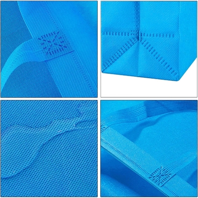 Portable Non Woven Recyclable Shopping Tote Bags Custom Make Printed Logo