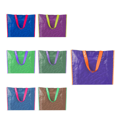 Custom Logo Polypropylene Laminated Woven Bag for Exhibition