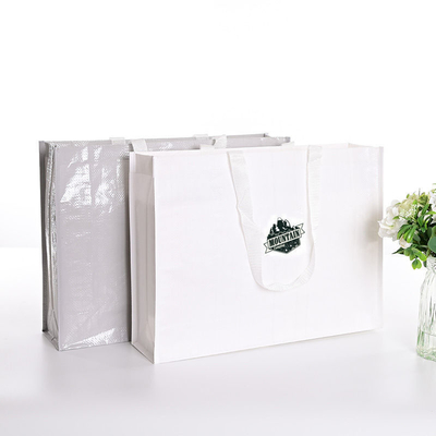 Reusable PP Woven Shopping Bag for Business Shopping Custom Printing and Eco-Friendly