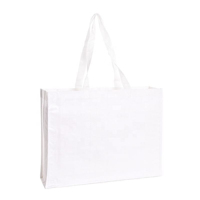 Reusable PP Woven Shopping Bag for Business Shopping Custom Printing and Eco-Friendly