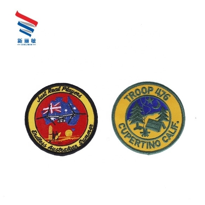 Custom Personalized Logo Clothing Embroidery Patch with Sequins Decoration