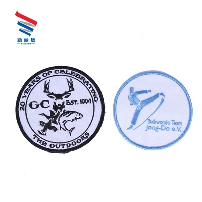 Custom Personalized Logo Clothing Embroidery Patch with Sequins Decoration