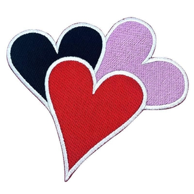 3D Custom Fabric Embroidered Patch Badges for Decoration Sequins Clothing Embroidery