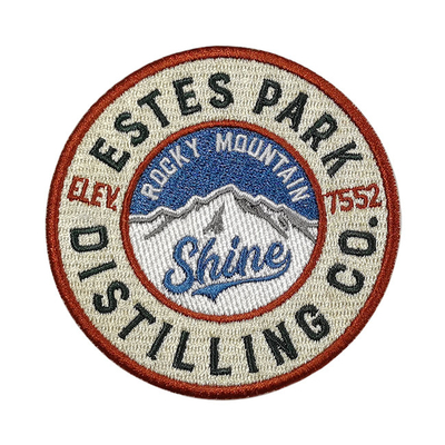 3D Custom Embroidery Patch Iron On Patches For Clothing in Fabric