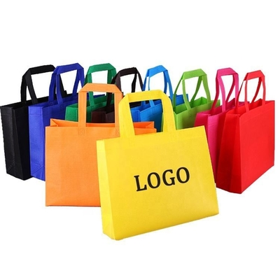 Custom Logo Non Woven Bag Reusable Shopping  Handled Bag