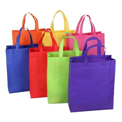 Custom Logo Non Woven Bag Reusable Shopping  Handled Bag