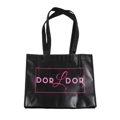 Custom Order Eco-Friendly Fabric Non Woven Logo Shopping Bag for Exhibition Promotion