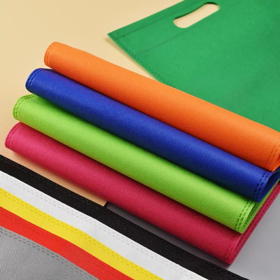 Eco-friendly Non-woven D Cut Bag for  Accessories and  Sealing Handle