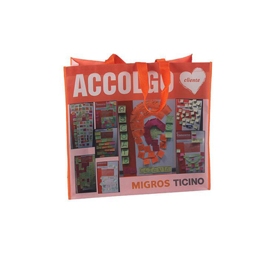 Large Capacity Non-woven Shopping Bag with Eco-friendly Material and Custom Printing