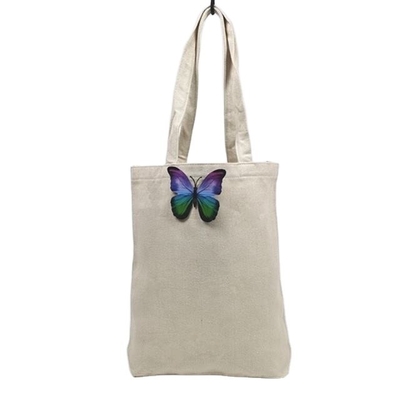 Custom Printed Cotton Canvas Shopping Bags with Eco-friendly Material