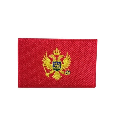 Customized Design Hong Kong Flag Embroidered Patches for Clothing Plastic Material