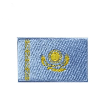 Customized Design Hong Kong Flag Embroidered Patches for Clothing Plastic Material