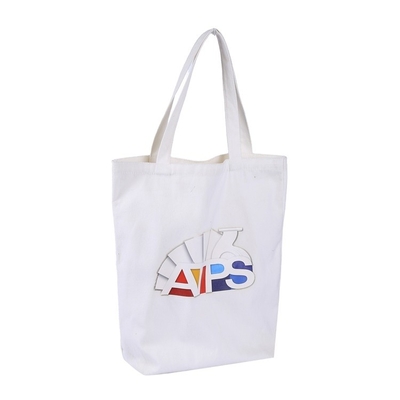 30*40*10cm Organic Cotton Tote Bag with Drawstring Heavy-duty and Customized Design