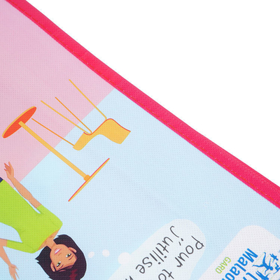 OEM/ODM Acceptable Multi-Color Pp Non-Woven Tote Bags for Shopping Customized Logo