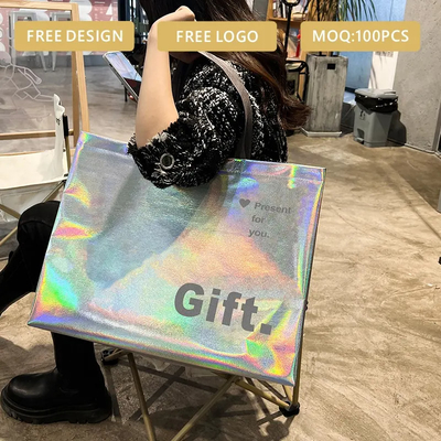 Non-Woven Shopping Bags Customized Logo for Recycled Reusable Clothing