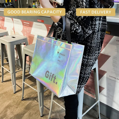 Non-Woven Shopping Bags Customized Logo for Recycled Reusable Clothing