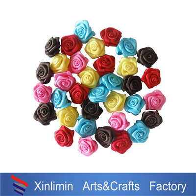 Color Hair Decoration Tie Christmas 100% Polyester Ribbon Mini Bows for Wine Wine Bottles