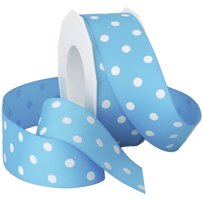 Customized Red Polyester Grosgrain Ribbon 1-1/2 Inch for Decorating and Gift-Wrapping