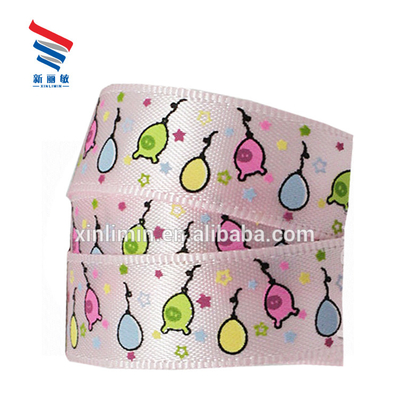 Low Minimum Custom Printed 3 Inch Satin Ribbon Tape Wired Colour Printer Accessory