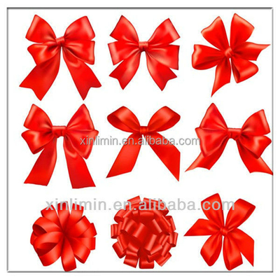 Handcrafted Red Satin Ribbon Bow for B2B Gift Packaging Elevate Your Presentation Game