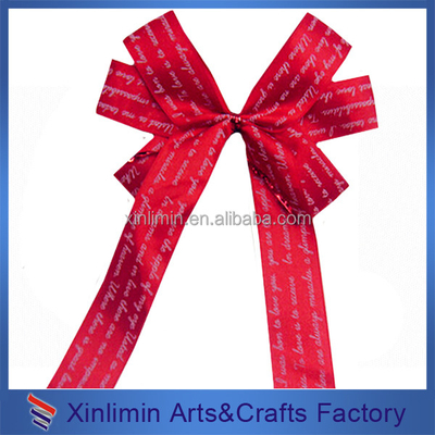 Handcrafted Red Satin Ribbon Bow for B2B Gift Packaging Elevate Your Presentation Game