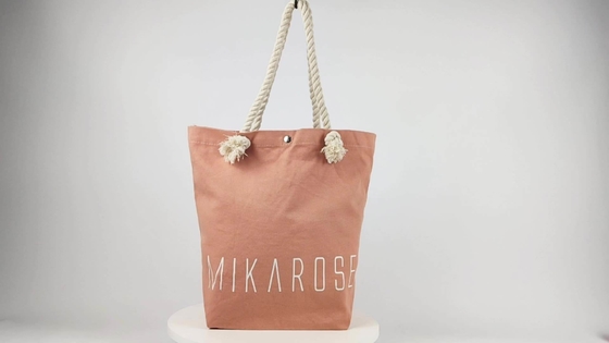 Supermarket Custom Printed Canvas Tote Bag for Business and Shopping in Plain Design