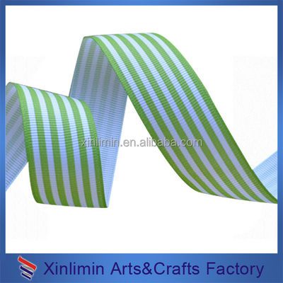Fashion and Useful Printed Satin Grosgrain Moire Ribbon for Customized Branding