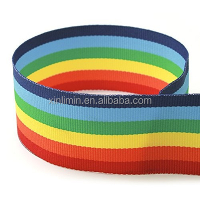 Fashion and Useful Printed Satin Grosgrain Moire Ribbon for Customized Branding