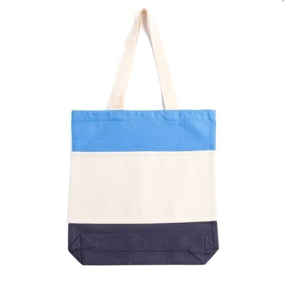 Custom Printed Cotton Canvas Shopping Carry-On Bag with Recycled Features Any Size