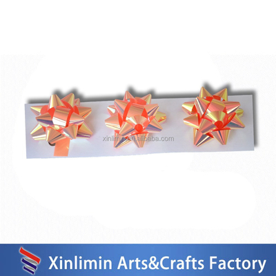 Customized Custom Style Ribbon Bow With Elastic Loop 2016 Logo and Rotary Printing