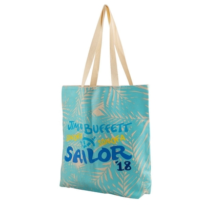 Custom Logo 12 oz Cotton Canvas Tote Shopping Bag Durable and Pantone Colors for Gifts