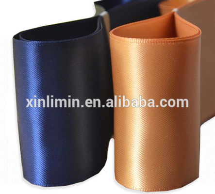 Eco Friendly Recycle Polyester Material Ribbon Satin Ribbon for Home Textile 3mm-100mm