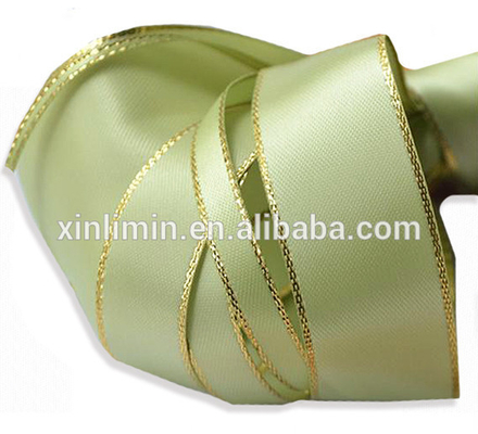 Eco Friendly Recycle Polyester Material Ribbon Satin Ribbon for Home Textile 3mm-100mm