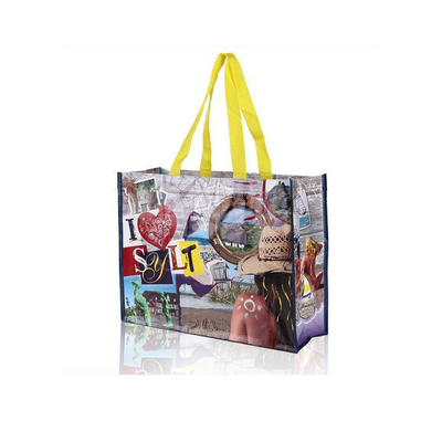 Acceptable OEM/ODM Custom Printing Reusable Grocery PP Laminated Non-woven Tote Bag