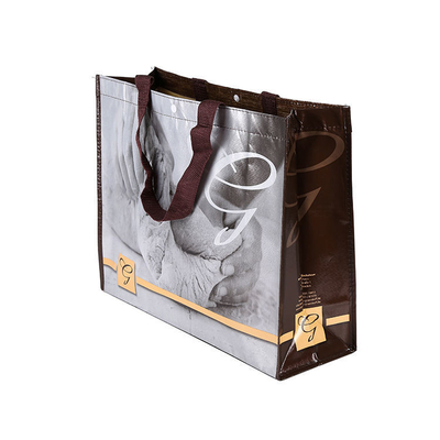 Acceptable OEM/ODM Custom Printing Reusable Grocery PP Laminated Non-woven Tote Bag