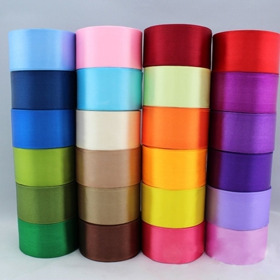 Packaging Ribbon with Custom Printed Logo 3mm-100mm Width Satin/Grosgrain Fabric Type