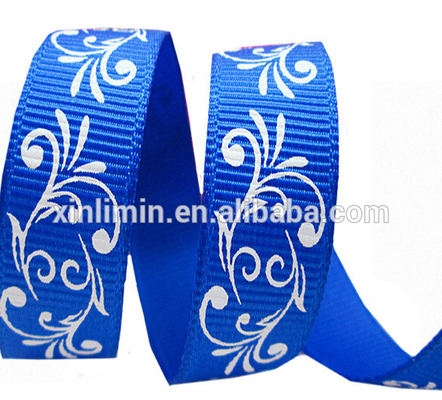 Packaging Ribbon with Custom Printed Logo 3mm-100mm Width Satin/Grosgrain Fabric Type