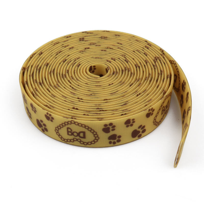 Pet Accessories and Supplies RIBBONS Custom Design Flex-poly PVC Coated Nylon Webbing