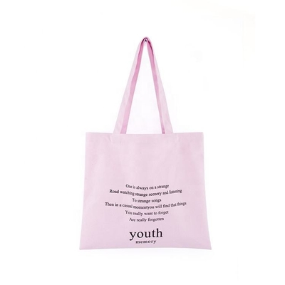 Customized Color Non-Woven Canvas Shopping Tote Bag In Any Size