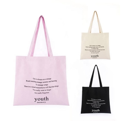 Customized Color Non-Woven Canvas Shopping Tote Bag In Any Size