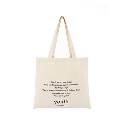 Customized Color Non-Woven Canvas Shopping Tote Bag In Any Size