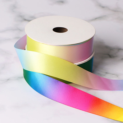 3mm-100mm Polyester Satin Ribbon in Vibrant Colors for Single Face Style and Fabric