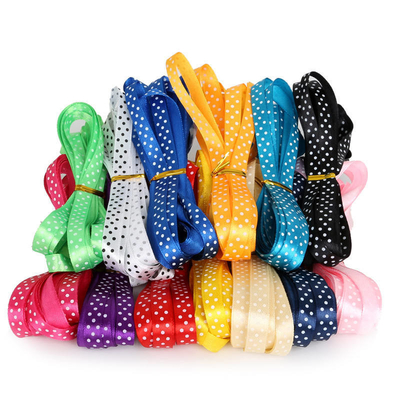 3mm-100mm Polyester Satin Ribbon in Vibrant Colors for Single Face Style and Fabric