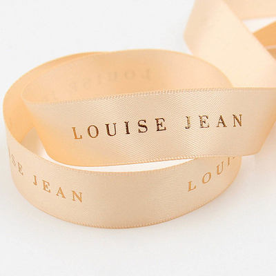 Printed Satin Ribbon Elastic Bow with Stretch Loop for Gift Box Packing