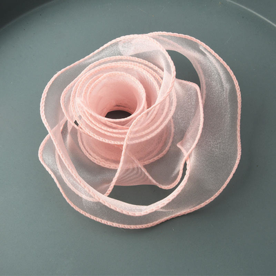 Single Face Style Gold and Silver Foil Silk Satin Ribbon Printing